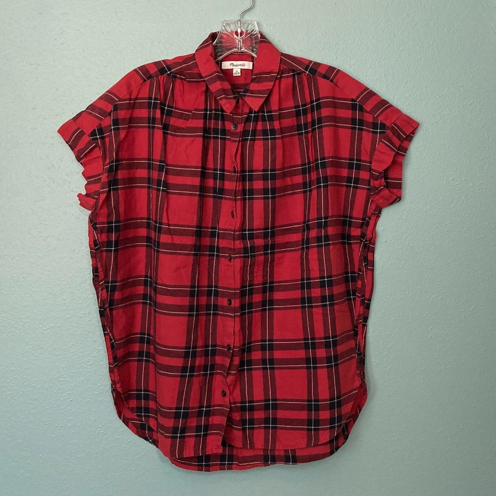 Madewell Central shirt in Dahl Plaid